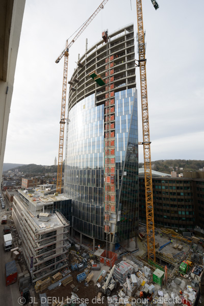 tour des finances à Liège